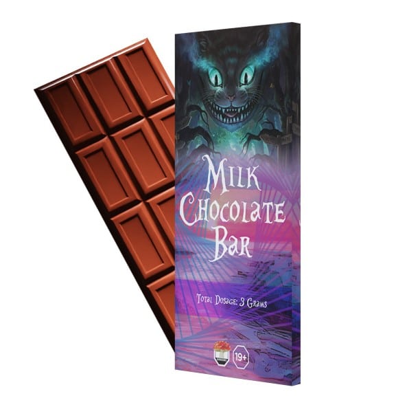 Alice – 3000mg Milk Chocolate Bar Cosmic Haus