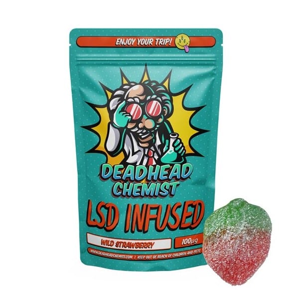 LSD Edible 100ug Wild Strawberry Deadhead Chemist