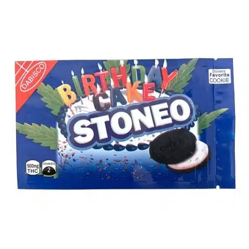 Oreo Stoneo Birthday Cake – 500MG THC | Cosmic Haus